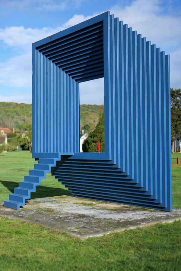 Gite Dans Parc De Sculptures - Gite "Pondichery" Port-Mort Exterior photo